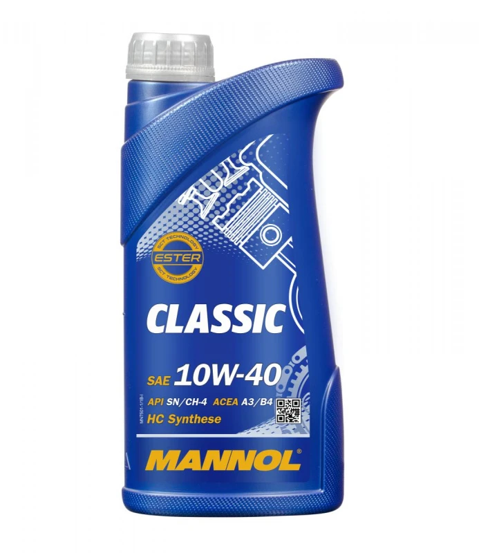 Масло моторное MANNOL CLASSIK 10W40 1л 1100