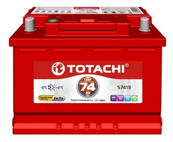 Аккумулятор TOTACHI KOR CMF 74A (57413) L+