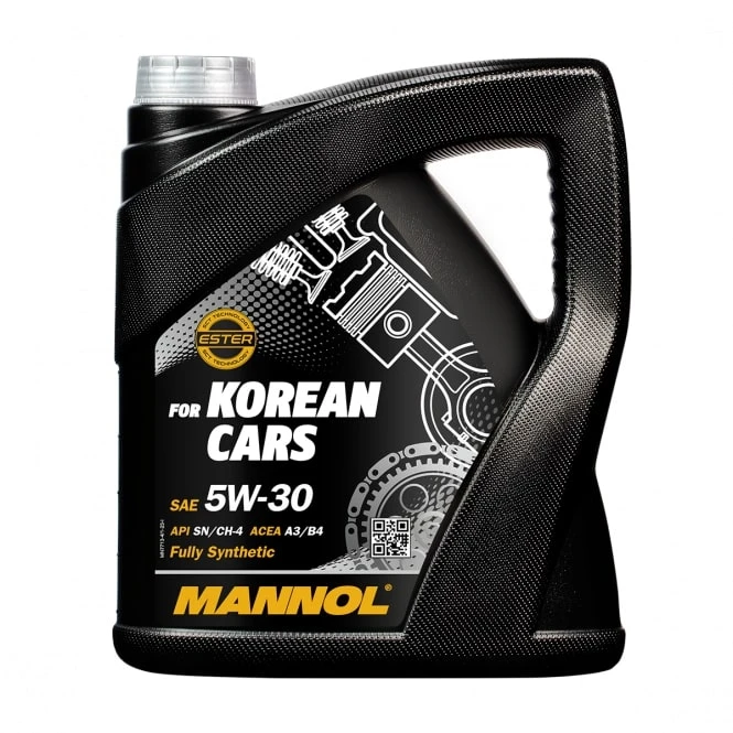 7713 MANNOL FOR KOREAN CARS 5W30 4 л