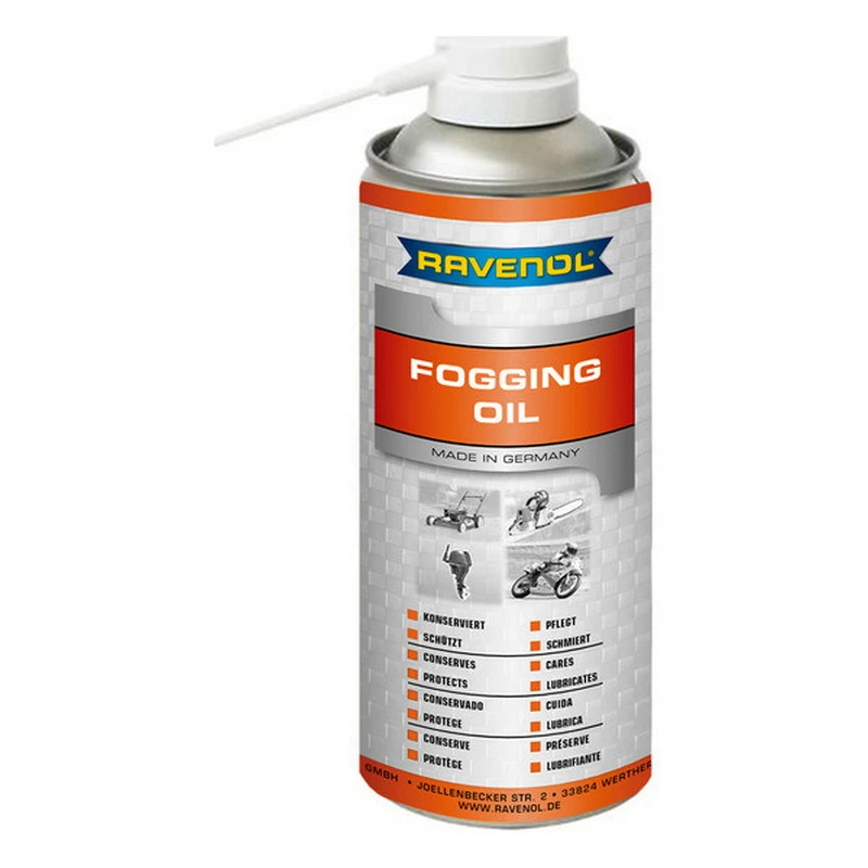 Консервирирующая смазка-спрей для 2 и 4T двигателей RAVENOL 0.4л купить в Пензе