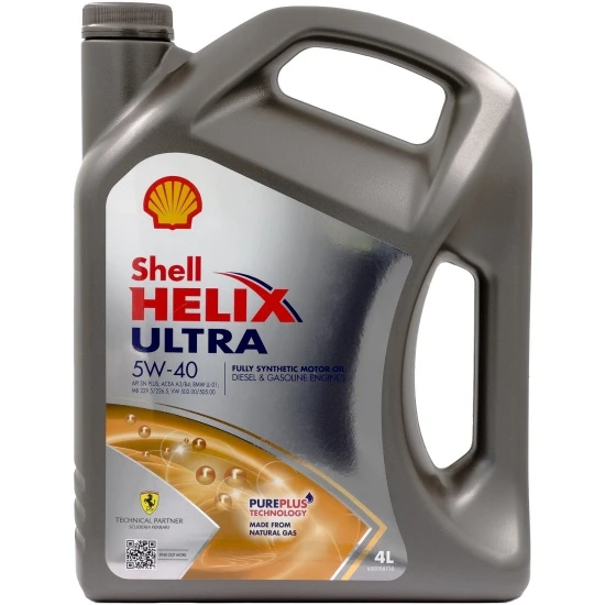 Масло моторное Shell Helix Ultra 5W-40 4л