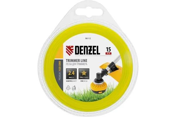 Леска для триммера звезда Flexcord Denzel 96112