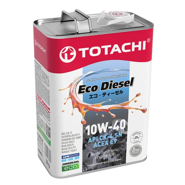 Масло моторное TOTACHI Eco Diesel CI-4/CH-4 10W40 6л