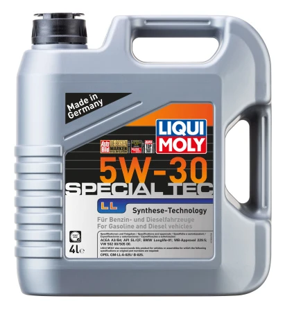 Масло моторное LIQUI MOLY Special Tec LL 5W30 SL/CF;A3/B4 4л
