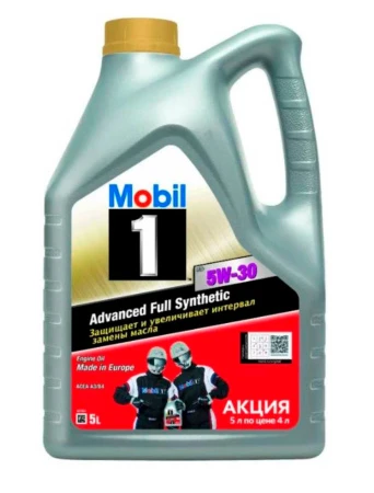 Масло моторное MOBIL 1 FS 5W30 5л (АКЦИЯ 5л по цене 4л)