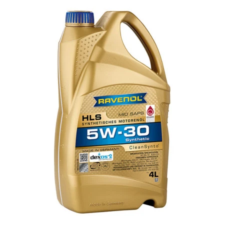 Масло моторное RAVENOL HLS 5W30 4л