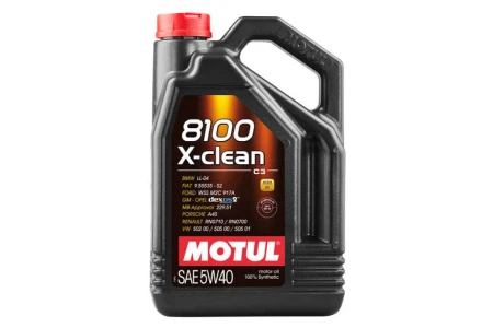 Масло моторное MOTUL 8100 X-clean 5W40 4л