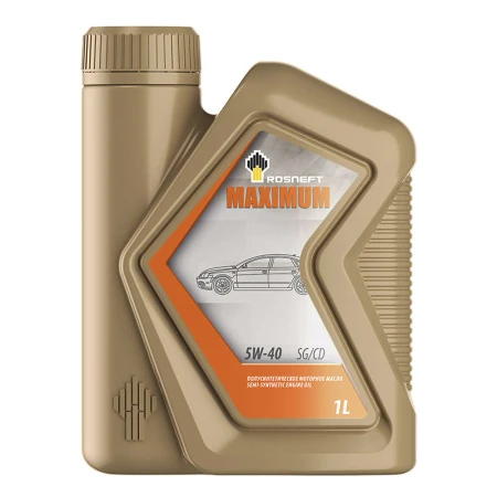 Масло моторное Роснефть MAXIMUM 5W40 1л
