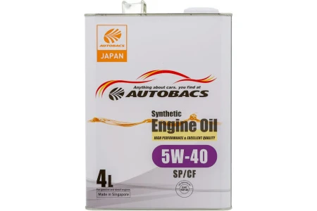 Масло моторное Autobacs Engine oil FS 5W40 SP|CF 4л
