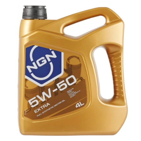 Масло моторное NGN EXTRA 5W50 SN/CF 4л