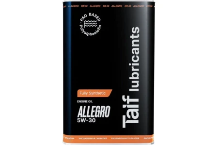 Масло моторное TAIF ALLEGRO 5W30 4л