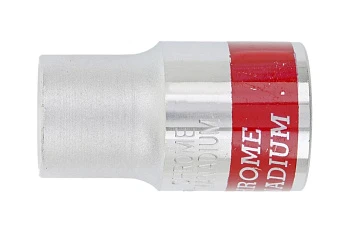 Головка торцевая,Matrix  12 мм, 6-гранная, CrV, под квадрат 1/2"хром 13112