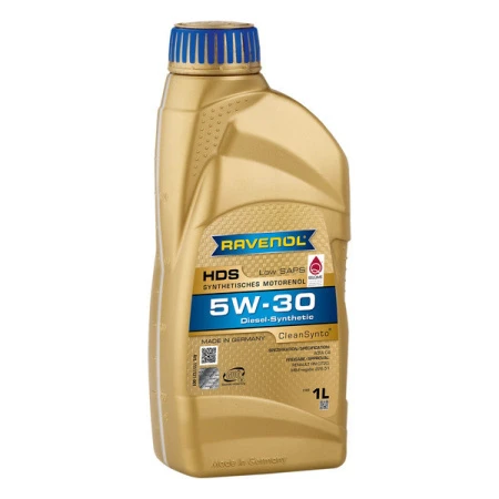 Масло моторное RAVENOL HDS 5W30 1л