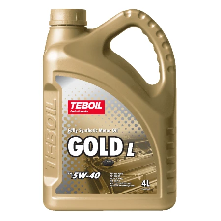Масло моторное TEBOIL Gold L 5W40  Акция 4л+1л