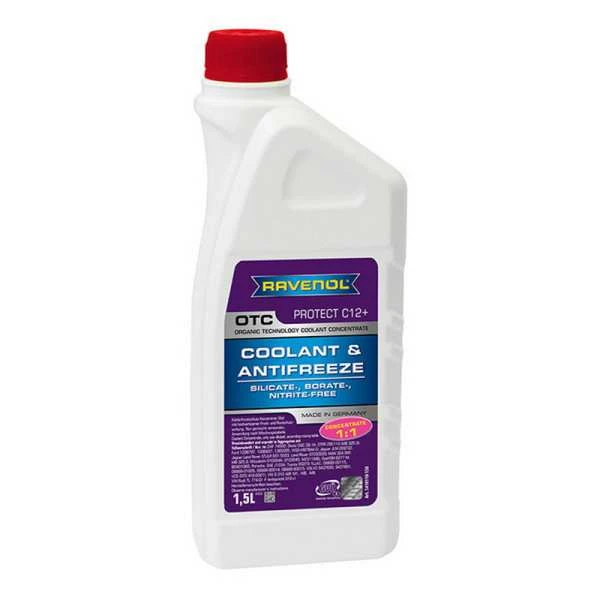 Антифриз RAVENOL OTC C12+ Premix 1.5л (фиолетовый) — фото товара