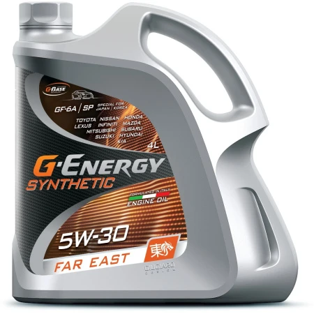 Масло моторное G-Energy Synthetic Far East 5W30 4л