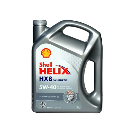 Масло моторное Shell Helix HX8 Synthetic 5W-40 4л