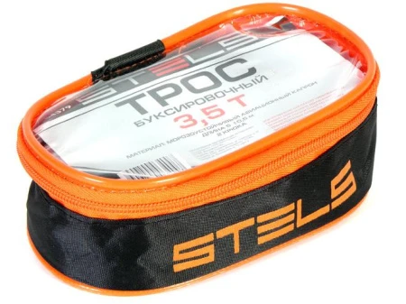 Трос буксировочный 3,5т 2крюка сумка Stels