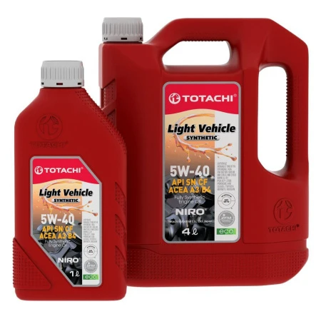 Масло моторное TOTACHI NIRO LV 5W-40 API SP,SN/CF,ACEA A3/B4 (АКЦИЯ 4л+1л)