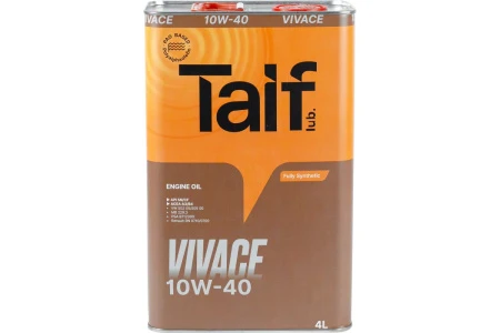 Масло моторное TAIF VIVACE 10W40 4л
