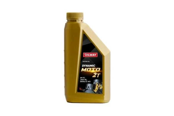 Оригинальное моторное масло Маслo для мототехники Oilway Dynamic Moto 2T, API TC, JASO FB мин 1л
