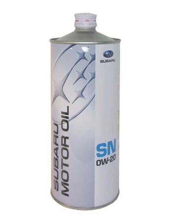 Масло моторное Subaru MOTOR OIL SN 0W20 1л