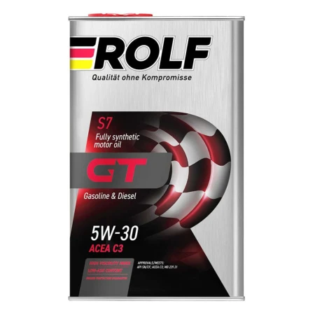Масло моторное ROLF GT SAE 5W-30 C2/C3 API SN/CF 1л