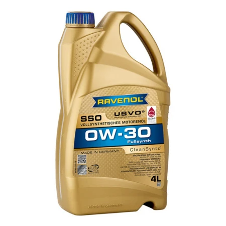 Масло моторное RAVENOL SSO 0W30 4л