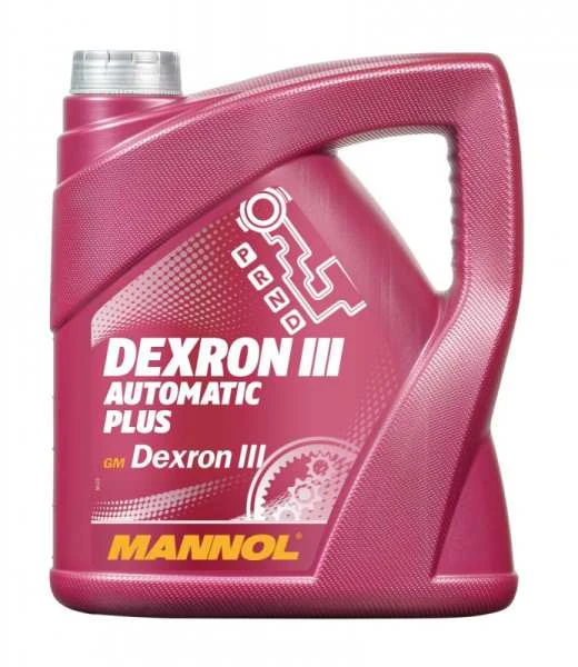 Масло трансмиссионное MANNOL DEXRON III AUTOMATIC PLUS 4л купить в Пензе
