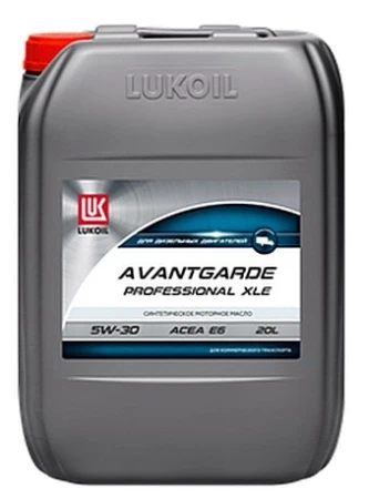 Масло моторное Лукойл-Авангард ПРОФ XLE 5W30 CK-4/CJ-4. E4/E6/E7/E9 20л
