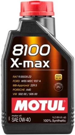 Масло моторное MOTUL 8100 X-MAX 0W40 1л