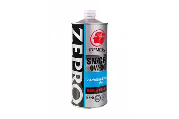 Масло моторное ZEPRO 0W30 SN 1л