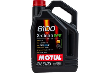 Масло моторное MOTUL 8100 X-clean EFE 5W30 5Л