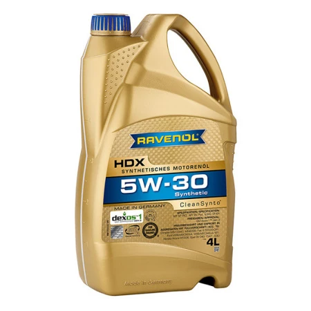 Масло моторное RAVENOL HDX 5W30 4л