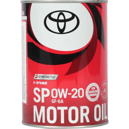 Масло моторное TOYOTA MOTOR OIL SP 0W20 1л 