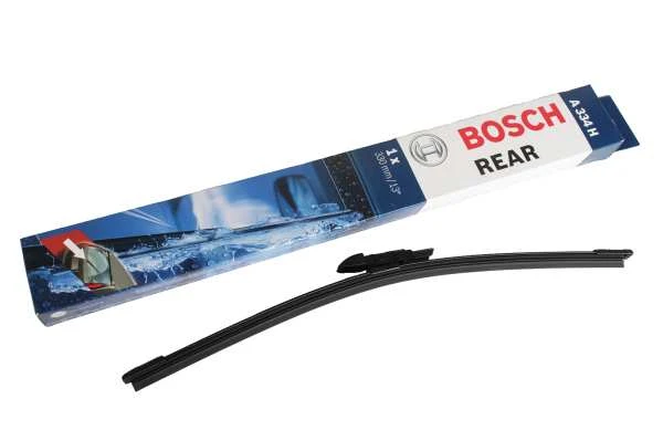 Фото Щетка стеклоочистителя задняя бескаркасная 300мм BOSCH A334H — оригинальные автотовары Мега Ойл