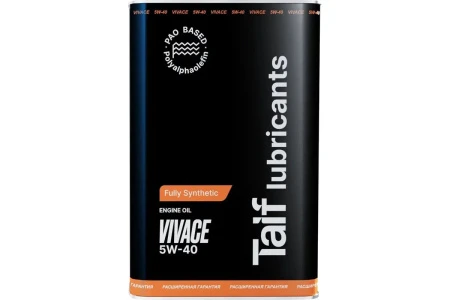 Масло моторное TAIF VIVACE 5W40 4л