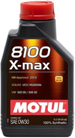 Масло моторное MOTUL 8100 X-MAX 0W30 1л