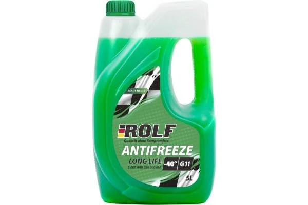Антифриз ROLF G11 GREEN 5л — фото товара