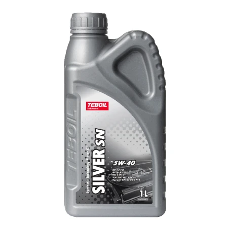Масло моторное TEBOIL Silver SN 5W40 1л