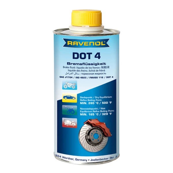Тормозная жидкость RAVENOL 1L 1350601001