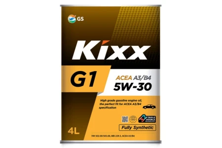 Масло моторное KIXX G1 5W30 A3/B4 4л