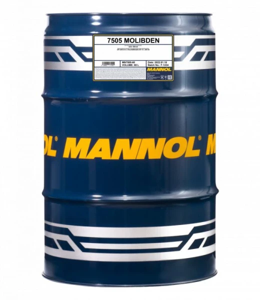Масло моторное MANNOL MOS Benzin 10w-40 60л (Розлив)