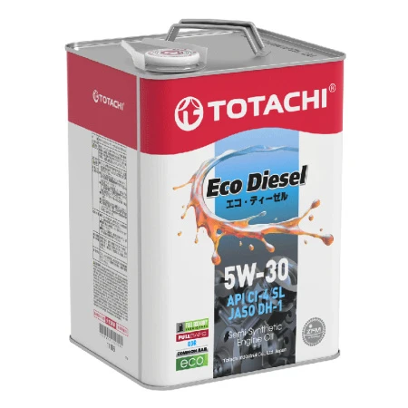 Масло моторное TOTACHI Eco Diesel CI-4/CH-4/SL п/синт 5W30 6л