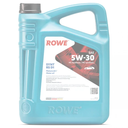 Масло моторное ROWE Hightec SYNT RS D1 5W30 SN-RC 4л