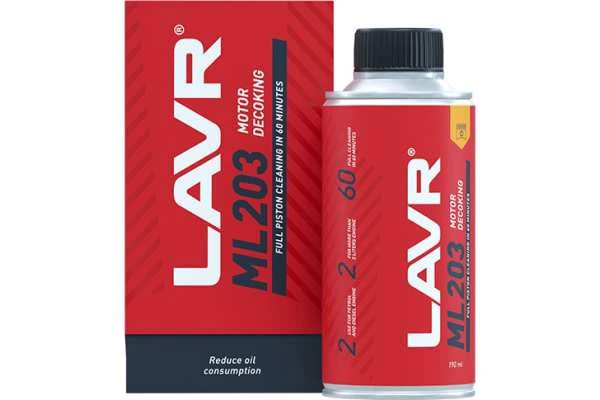 Раскоксывание двигателя ML203 NOVATOR LAVR Ultra-fast engine carbon cleaner 190мл (Ln2506) купить в Пензе