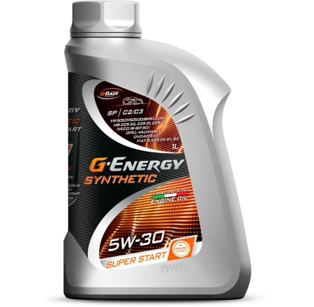 Масло моторное G-Energy Synthetic Super Start 5W30 1л