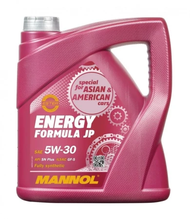 Масло моторное MANNOL ENERGY FORMULA JP 5W30 4л 1060