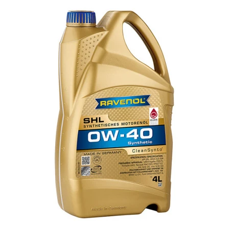 Масло моторное RAVENOL SHL 0W40 4л