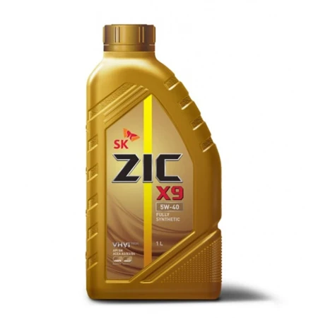 Масло моторное ZIC X9 5W40 SN/SM 1л 